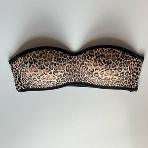PINK Cheetah lace push up bandeau - new with tags - gorgeous limited edition